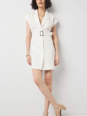 WHBM Cargo Shirt Dress SIZE 8